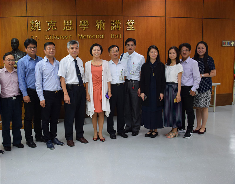 2016年8月市经信委副主任杨丽琼率团赴台湾招商