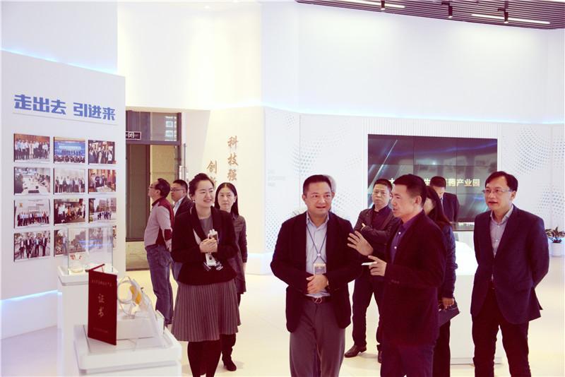 2019年3月两江新区管委会李顺副主任一行调研园区