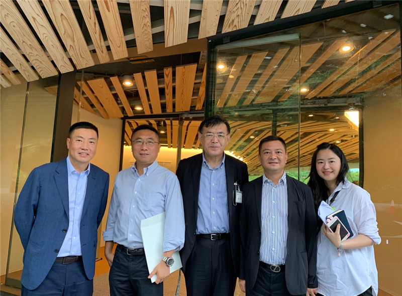 2019年5月周晓红董事长和朱洪总经理一行受邀参观日本成田疗养病院