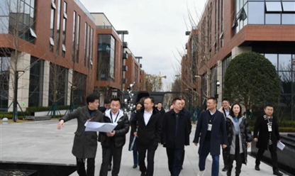 春节后首个工作日，两江管委会副主任皮涛调研大地（国际）生命科学园