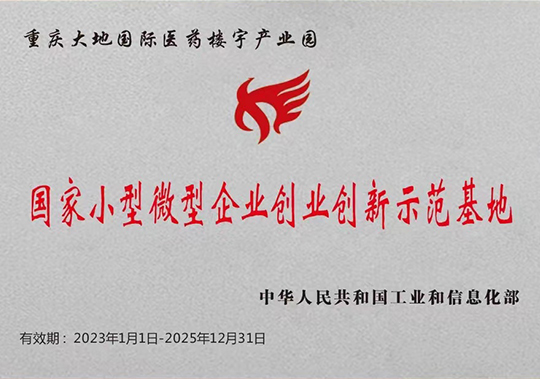 国家小型微型企业创业创新示范基地